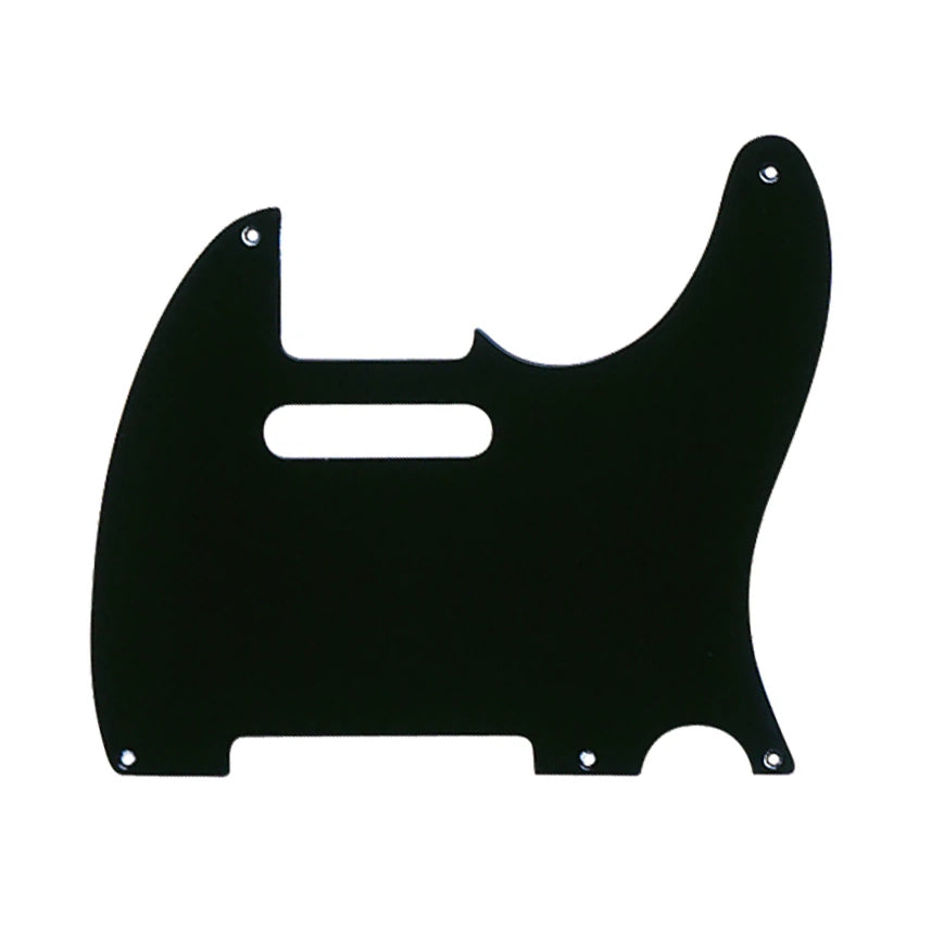 Fender Pickguard '52 Tele 5 Hole Black