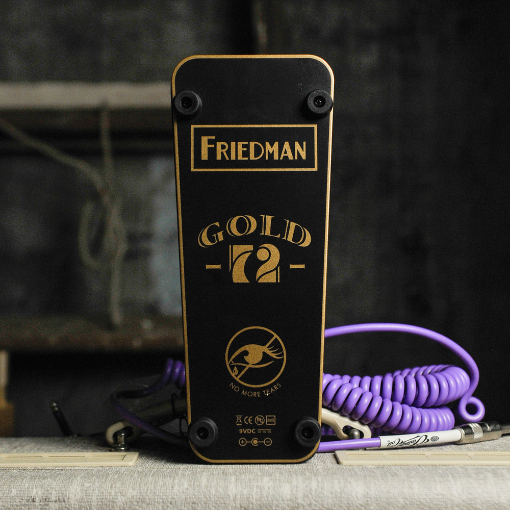 Friedman No More Tears Gold 72 Wah Pedal