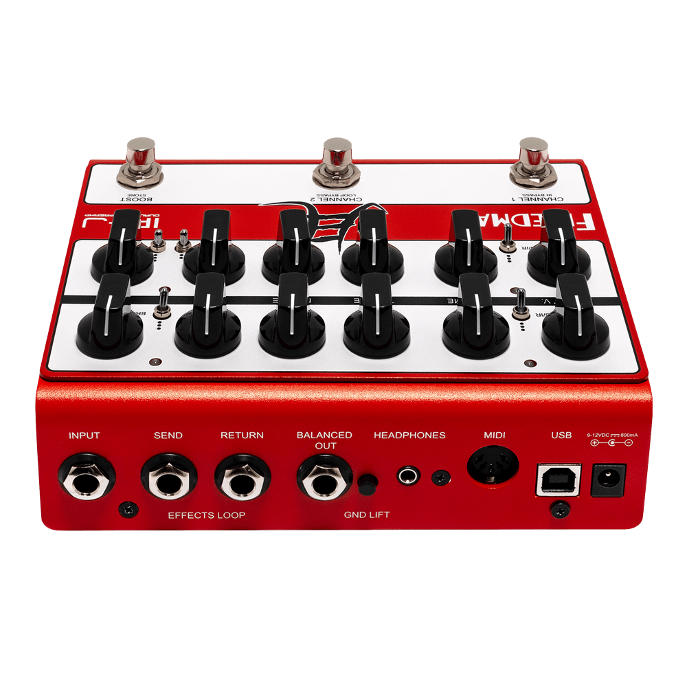 Friedman IR-J Jake E Lee Signature 2-Channel All-Tube High Voltage Preamp