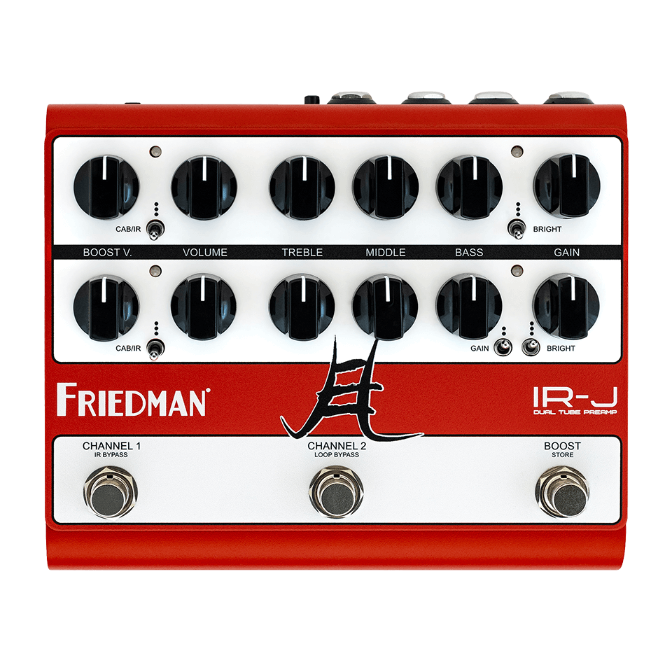 Friedman IR-J Jake E Lee Signature 2-Channel All-Tube High Voltage Preamp