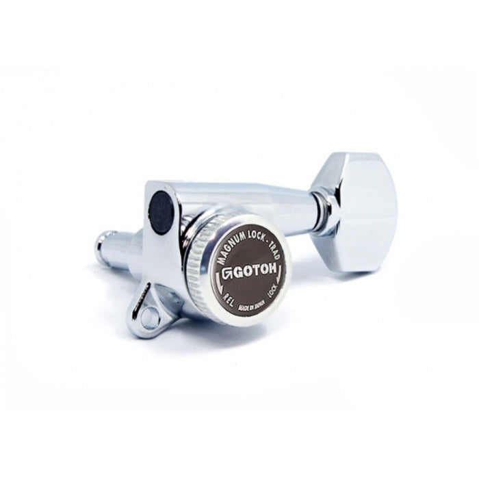 Gotoh SG38 Machine Heads Magnum Lock Chrome 6-Per-Side