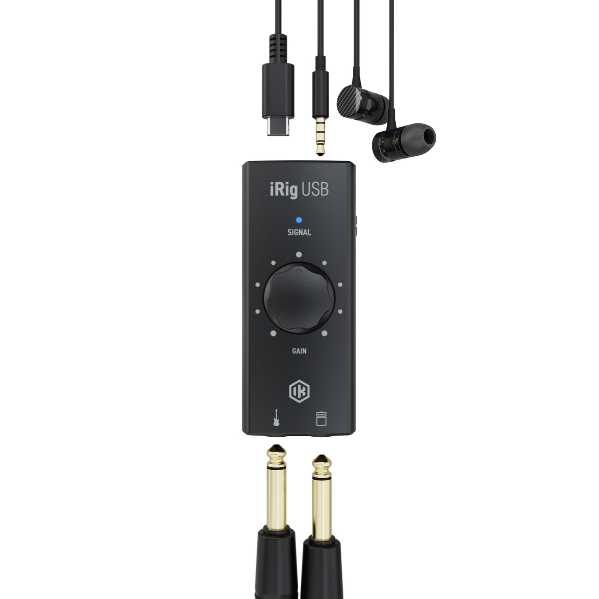 IK Multimedia iRig 2 Analogue Guitar/Bass Interface for iOS/Android