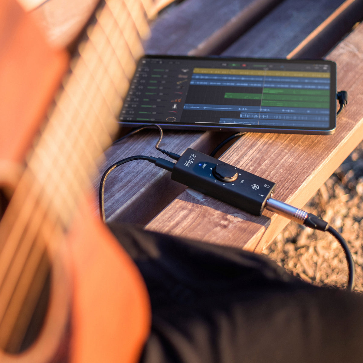 IK Multimedia iRig 2 Analogue Guitar/Bass Interface for iOS/Android