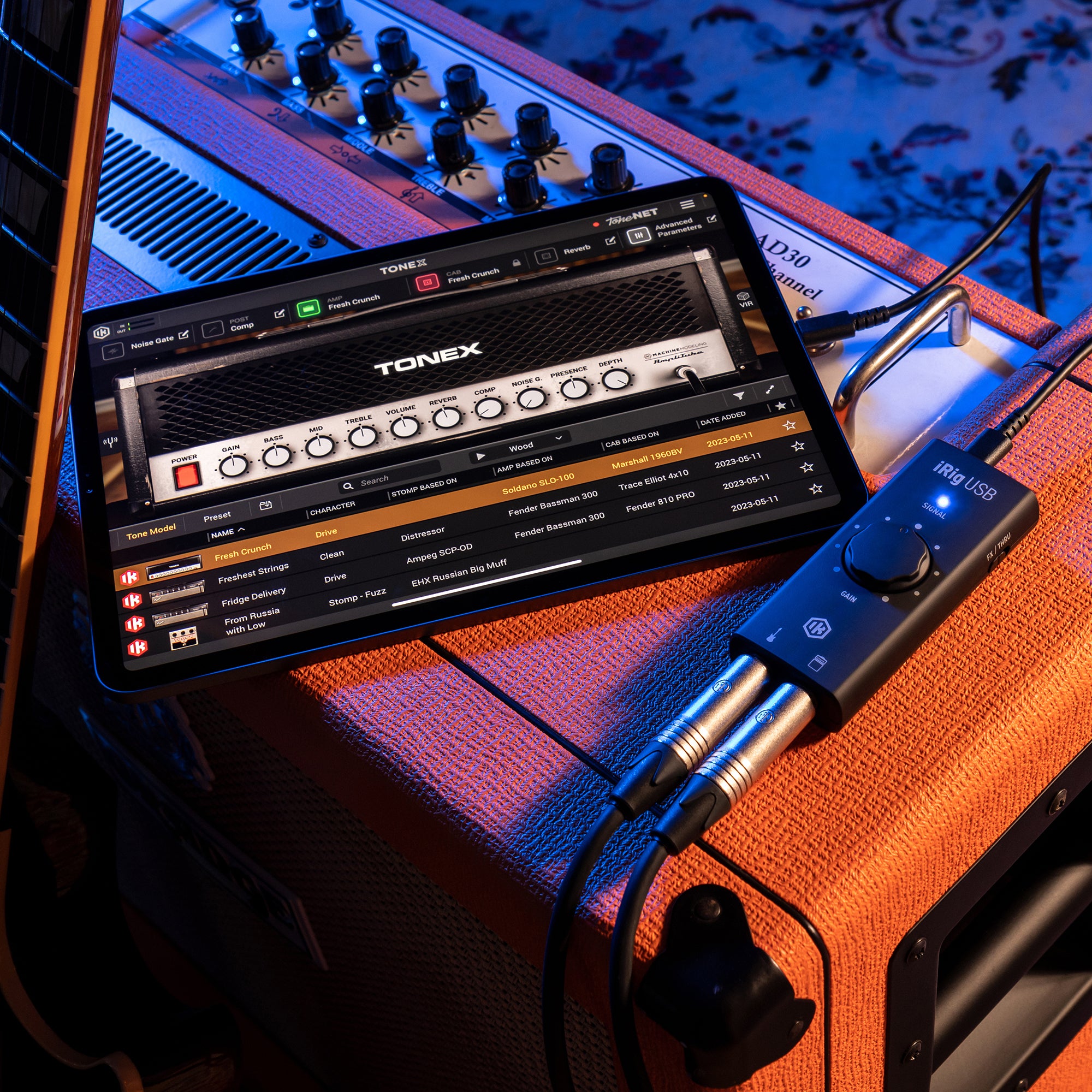 IK Multimedia iRig 2 Analogue Guitar/Bass Interface for iOS/Android
