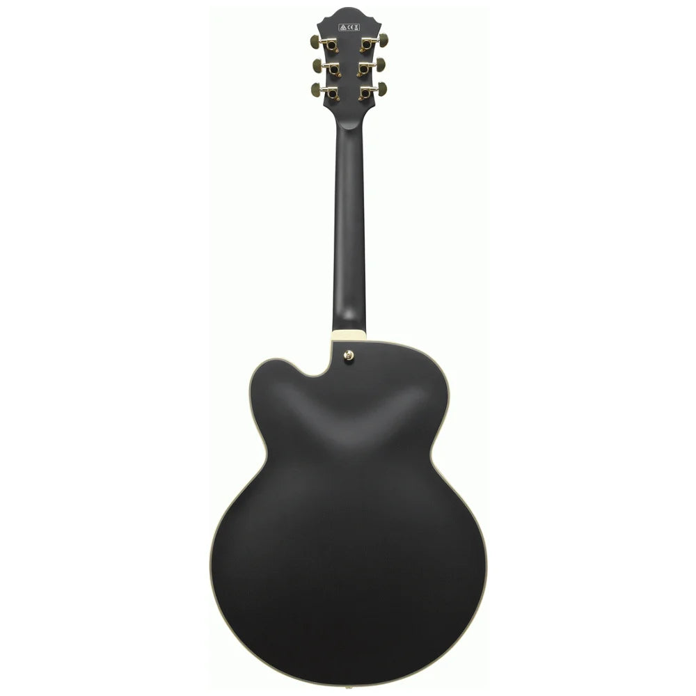 Ibanez AF75G BKF Artcore Guitar - in Black Flat