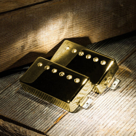 Lollar Imperial Standard Humbucker Set Lightly Aged Gold - 4 Cond.