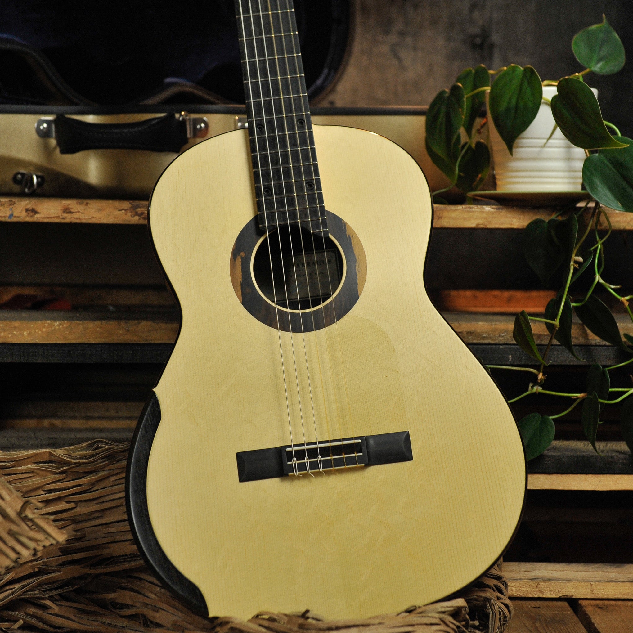 Kim Lissarrague Modern Model Spruce/Maple Classical Guitar 2026/454 w/Case