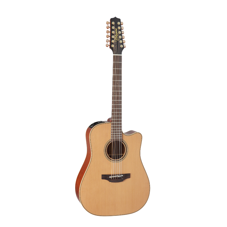 Takamine TP3DC12 12-String Acoustic Electric Guitar w/Case