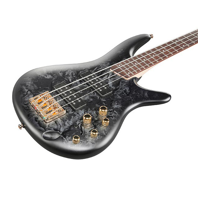 Ibanez SR300EDX BZM Electric Bass Black Ice Frozen Matte