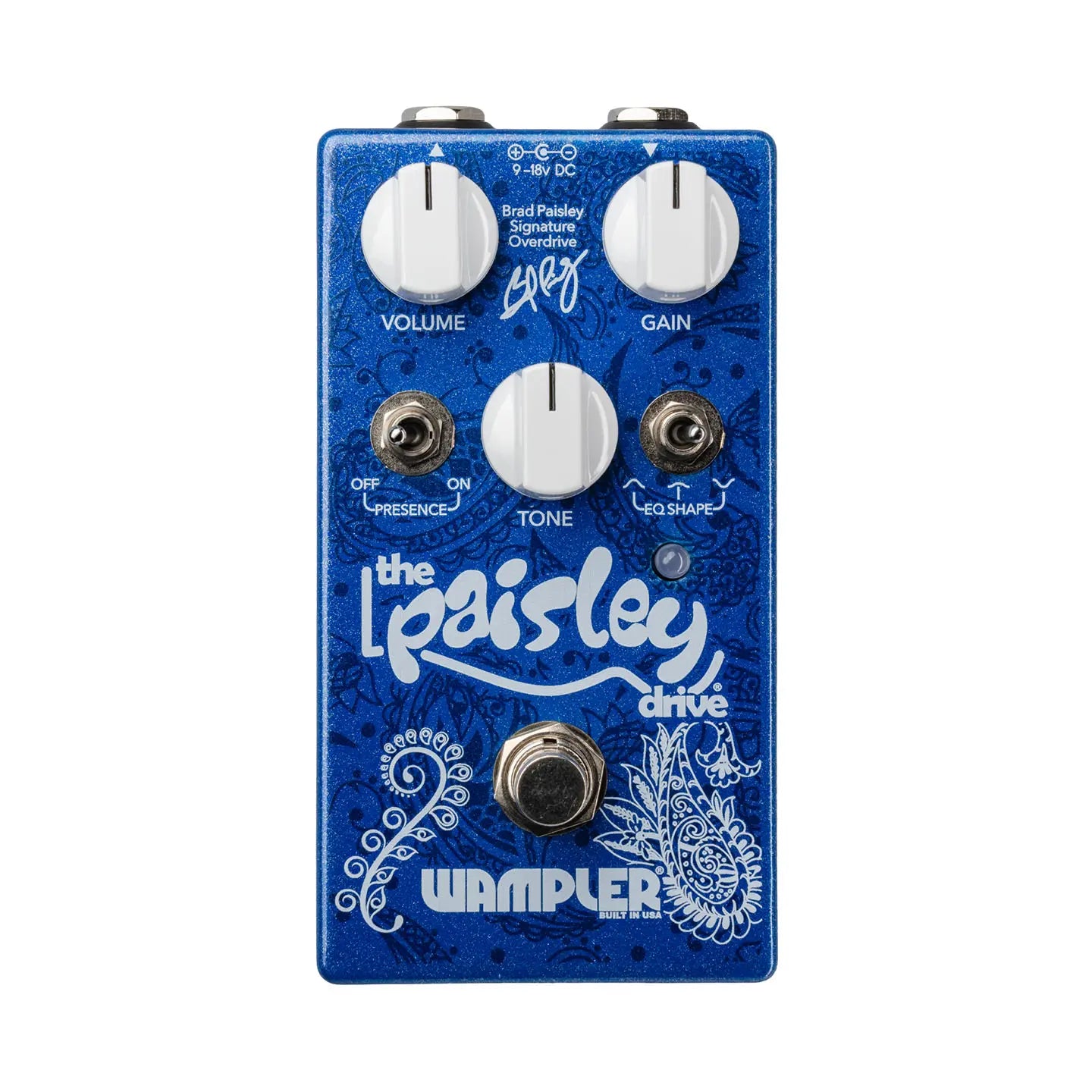 Wampler Signature Brad Paisley Overdrive Pedal