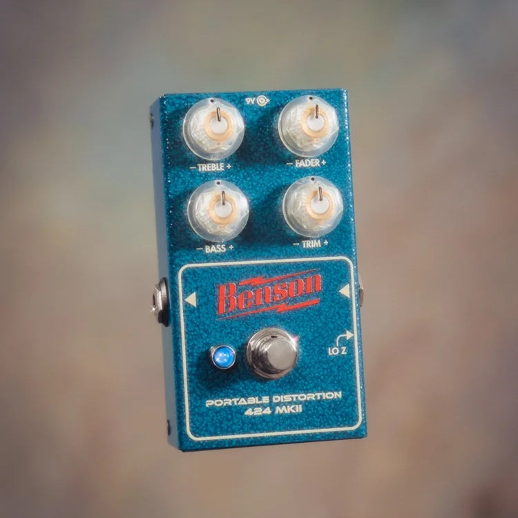Benson Portable Distortion 424 MkII Pedal - Pre-Order Available - Shipping 19/11/25