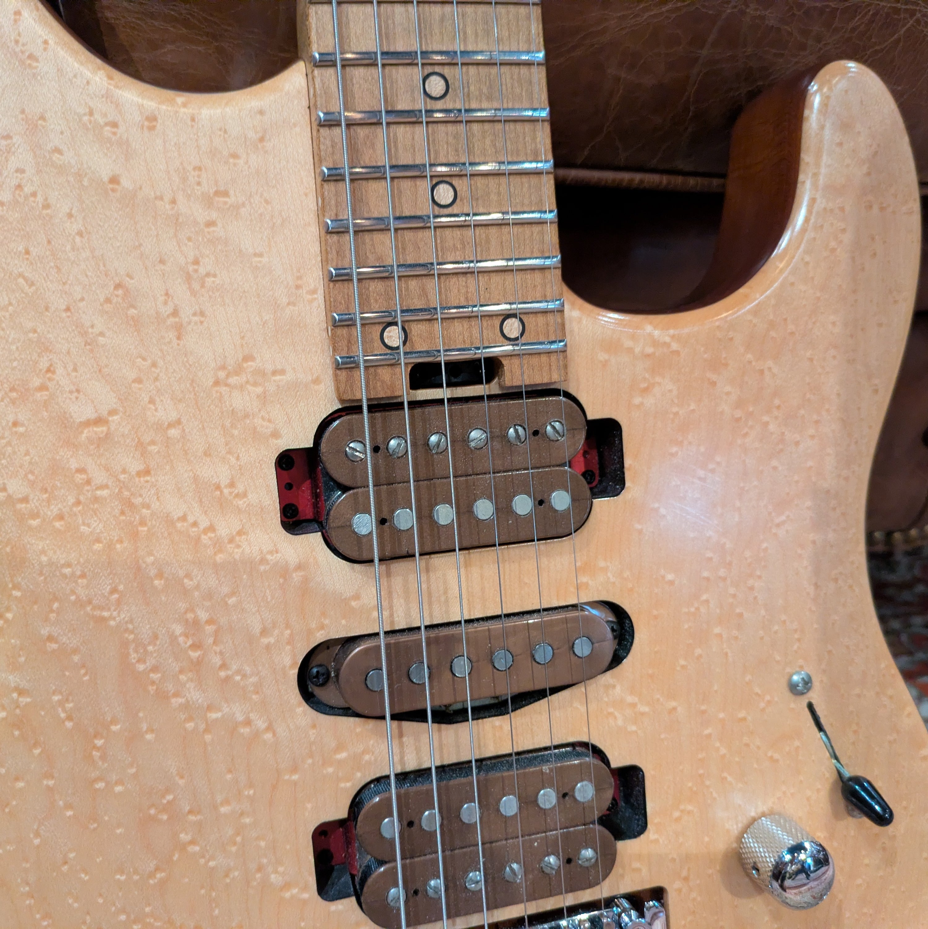 Charvel Guthrie Govan HSH Birdseye Maple Caramelized Top (Natural) - Used