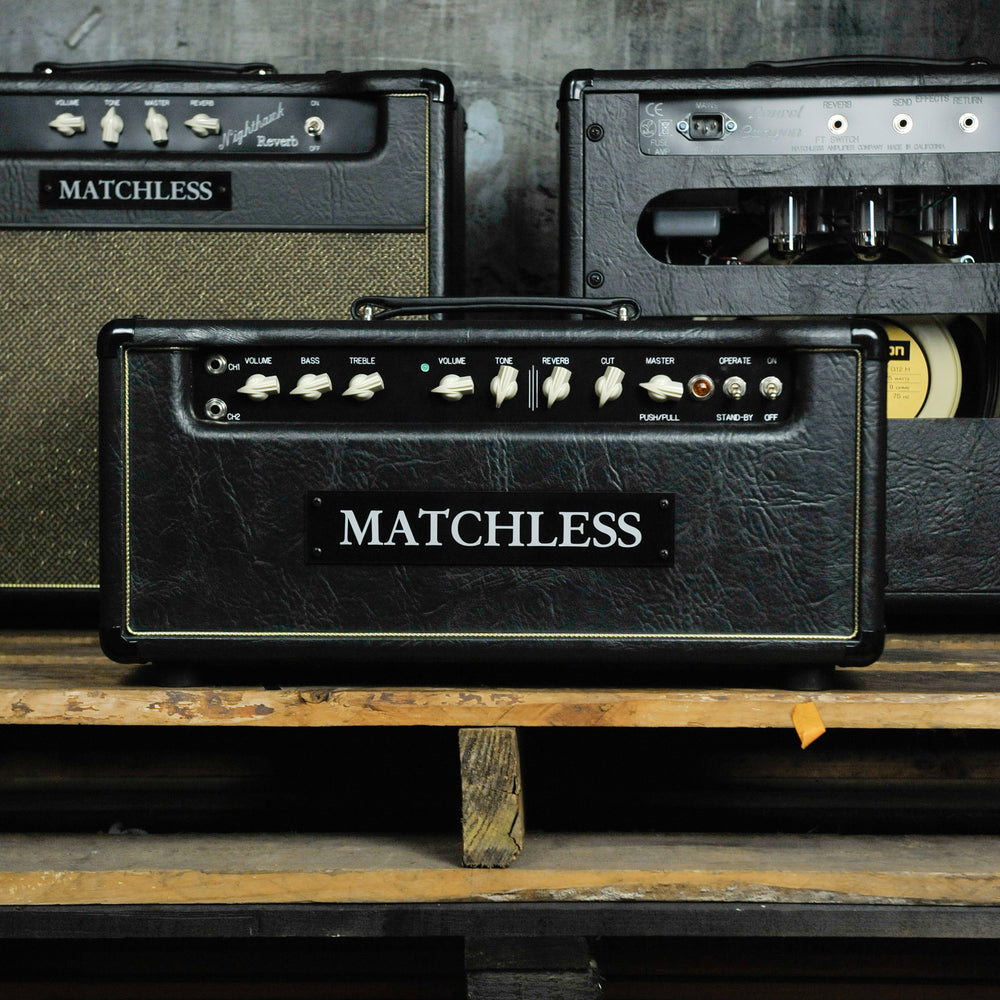 Matchless HC30R 30W Reverb Head Black /Gold