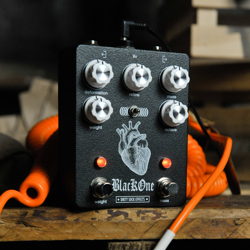Dirty Sock Effects Black One RAT Inspired Distortion/Overdrive