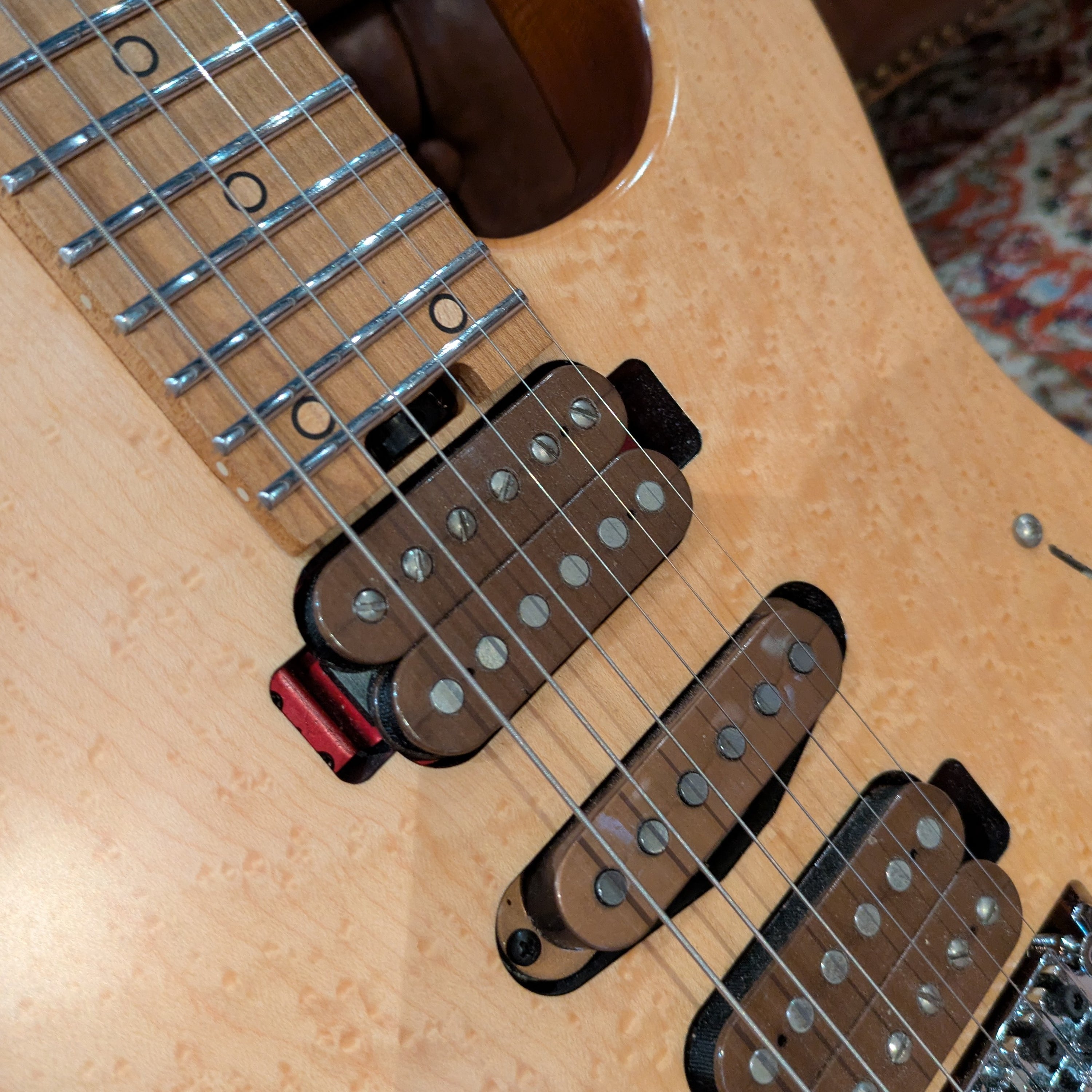 Charvel Guthrie Govan HSH Birdseye Maple Caramelized Top (Natural) - Used