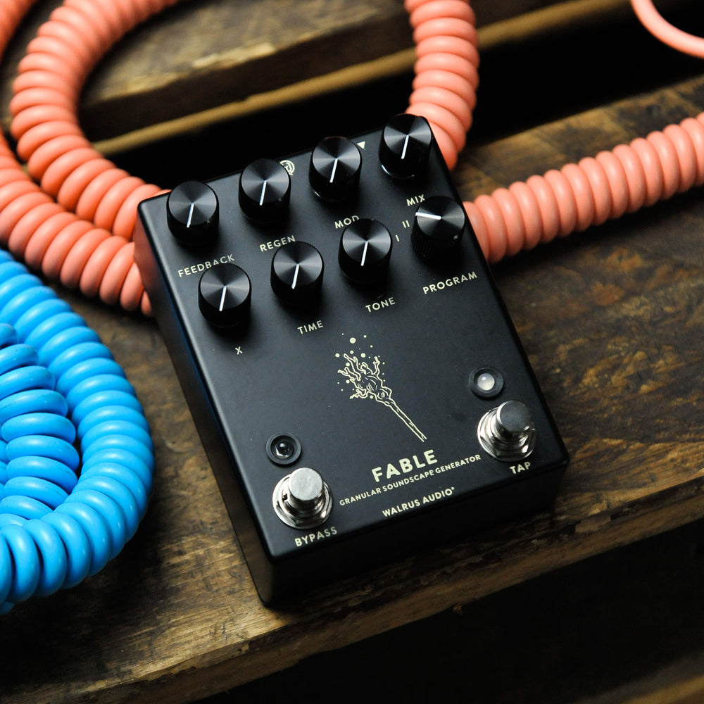 Walrus Audio Fable: Granular Soundscape Generator, Black