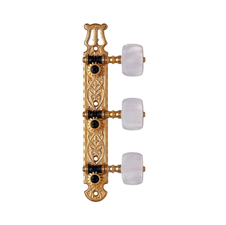 Gotoh 40G2000 Classical Guitar Tuning Machines 40mm Gold Finish