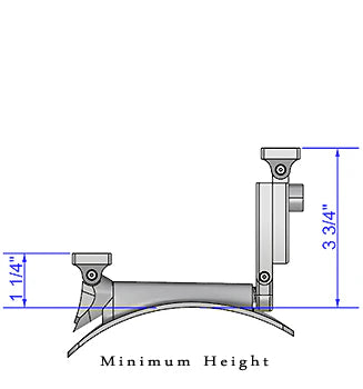 Sagework Umbra Guitar Thigh  Rest Short