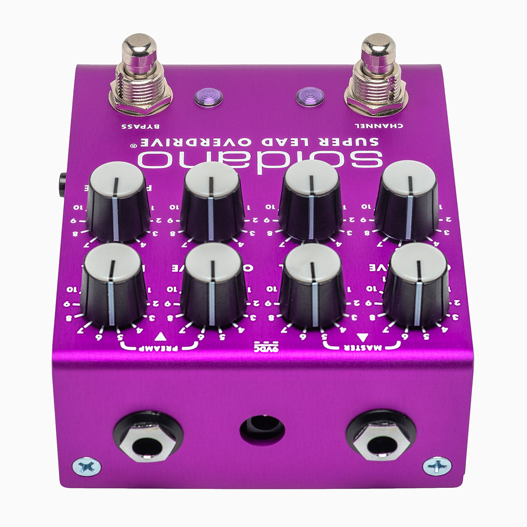 Soldano SLO PLUS Custom Purple Dual-Channel Crunch and Overdrive Pedal