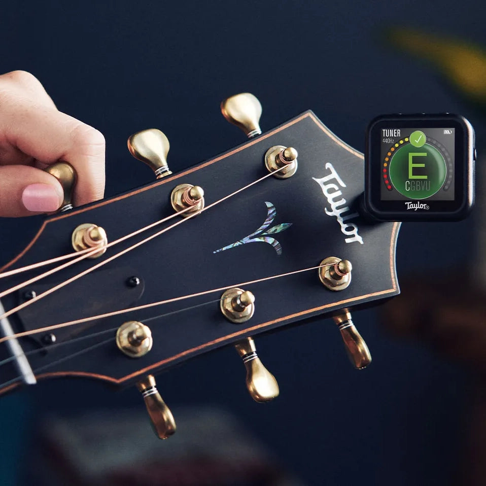 Taylor Beacon Clip-On Guitar Tuner w/ Metronome Timer Countdown & Flashlight