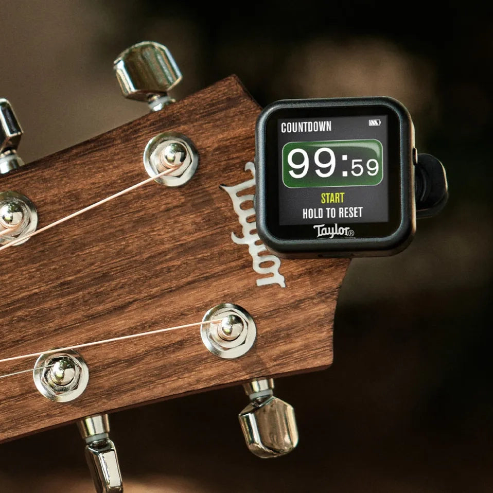 Taylor Beacon Clip-On Guitar Tuner w/ Metronome Timer Countdown & Flashlight