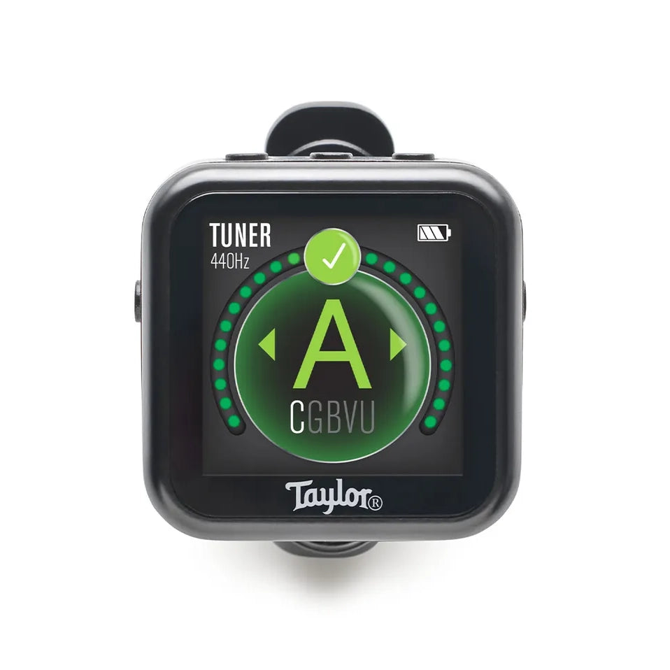 Taylor Beacon Clip-On Guitar Tuner w/ Metronome Timer Countdown & Flashlight