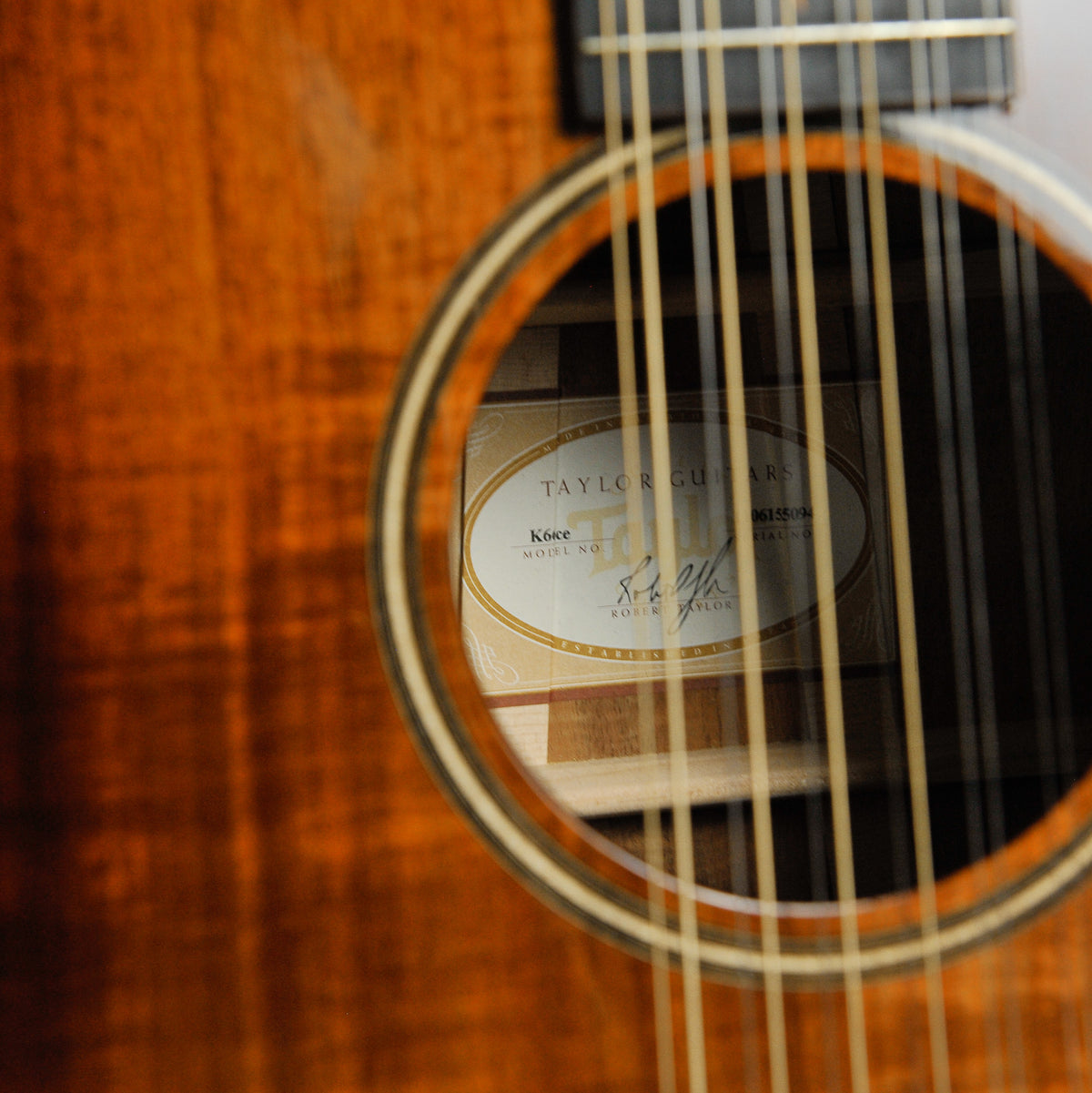 Taylor K66E 12 String Acoustic Guitar w/Case - Used