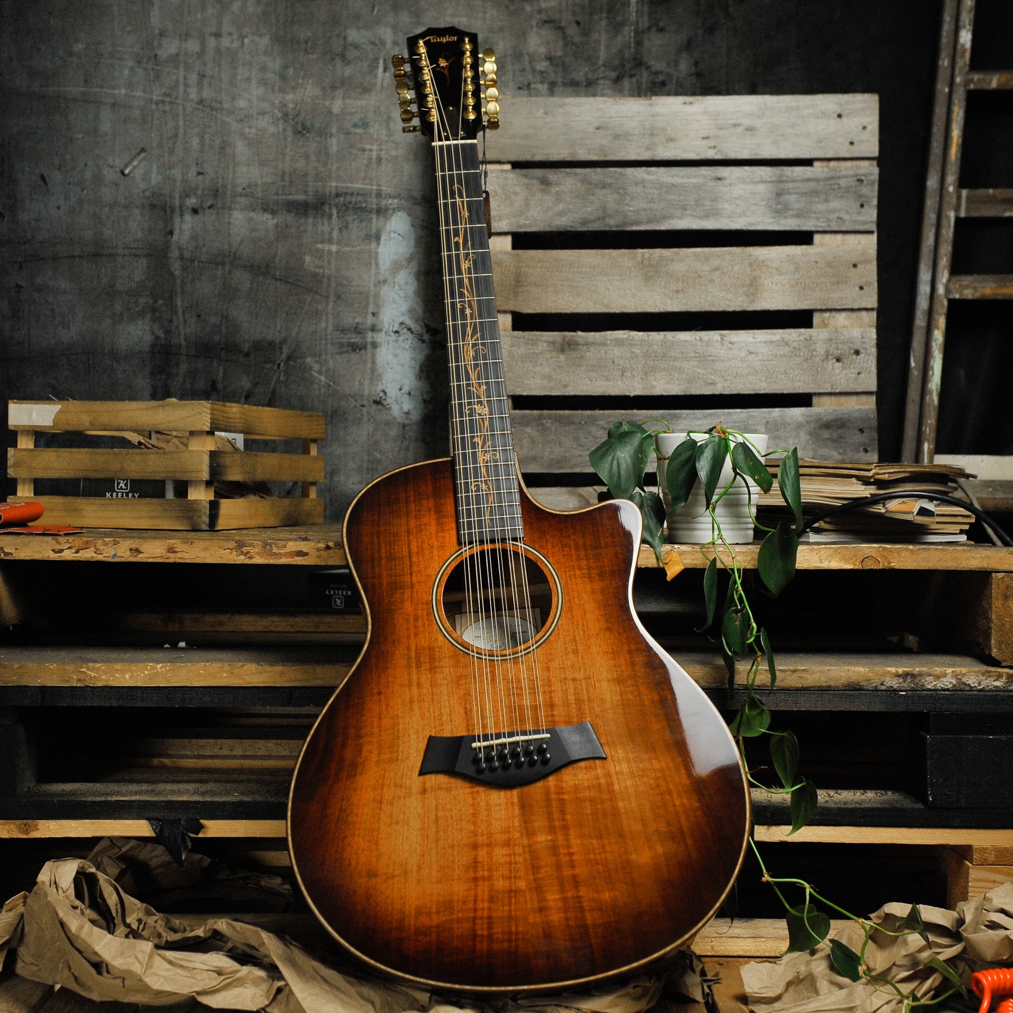 Taylor K66E 12 String Acoustic Guitar w/Case - Used