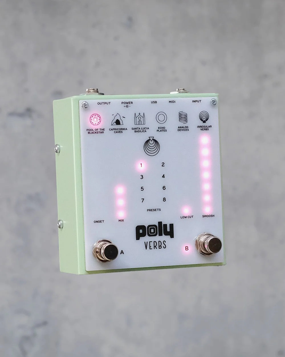 Poly Effects Verbs Convolution Reverb Pedal