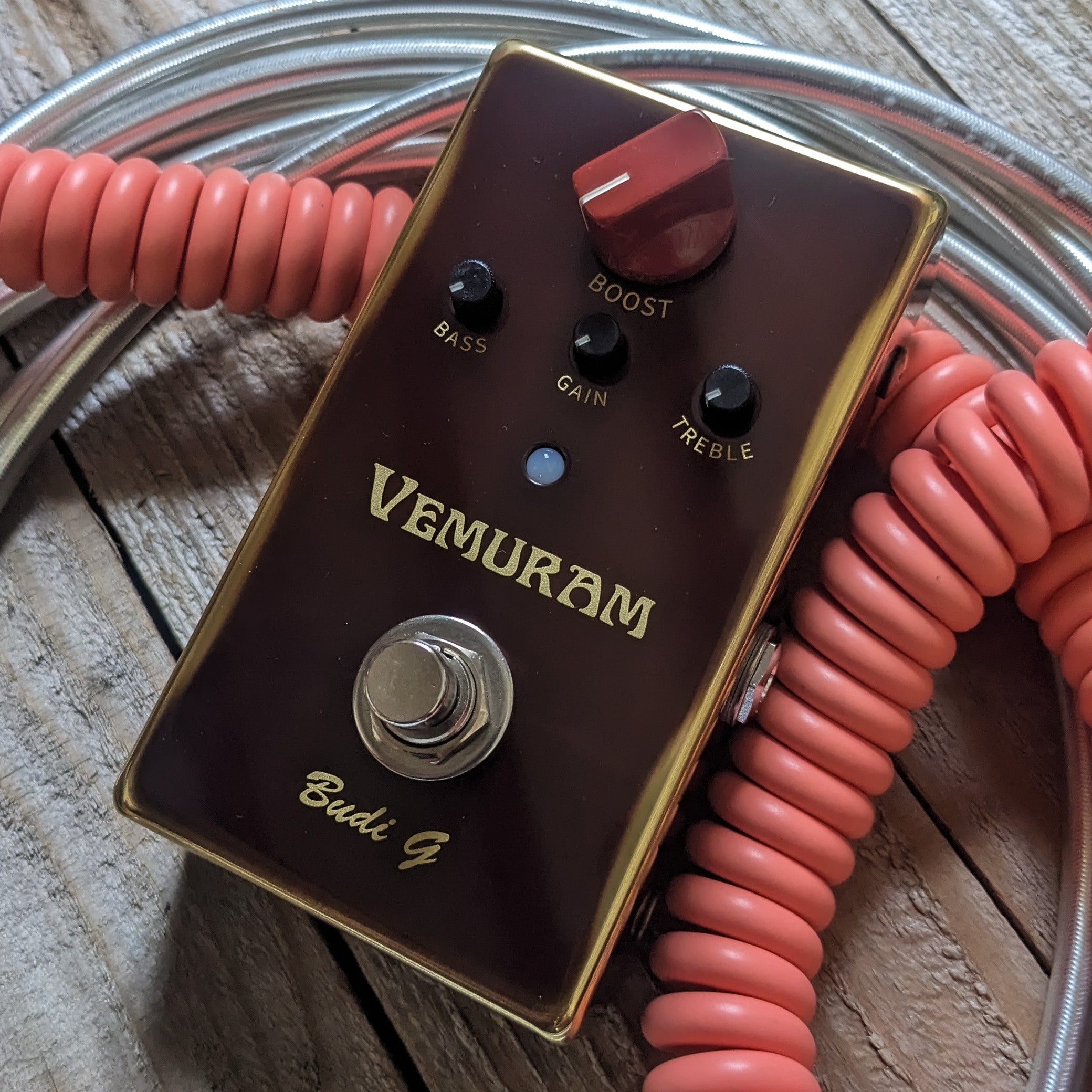 Vemuram Budi G - Gritty Gain Boost Pedal