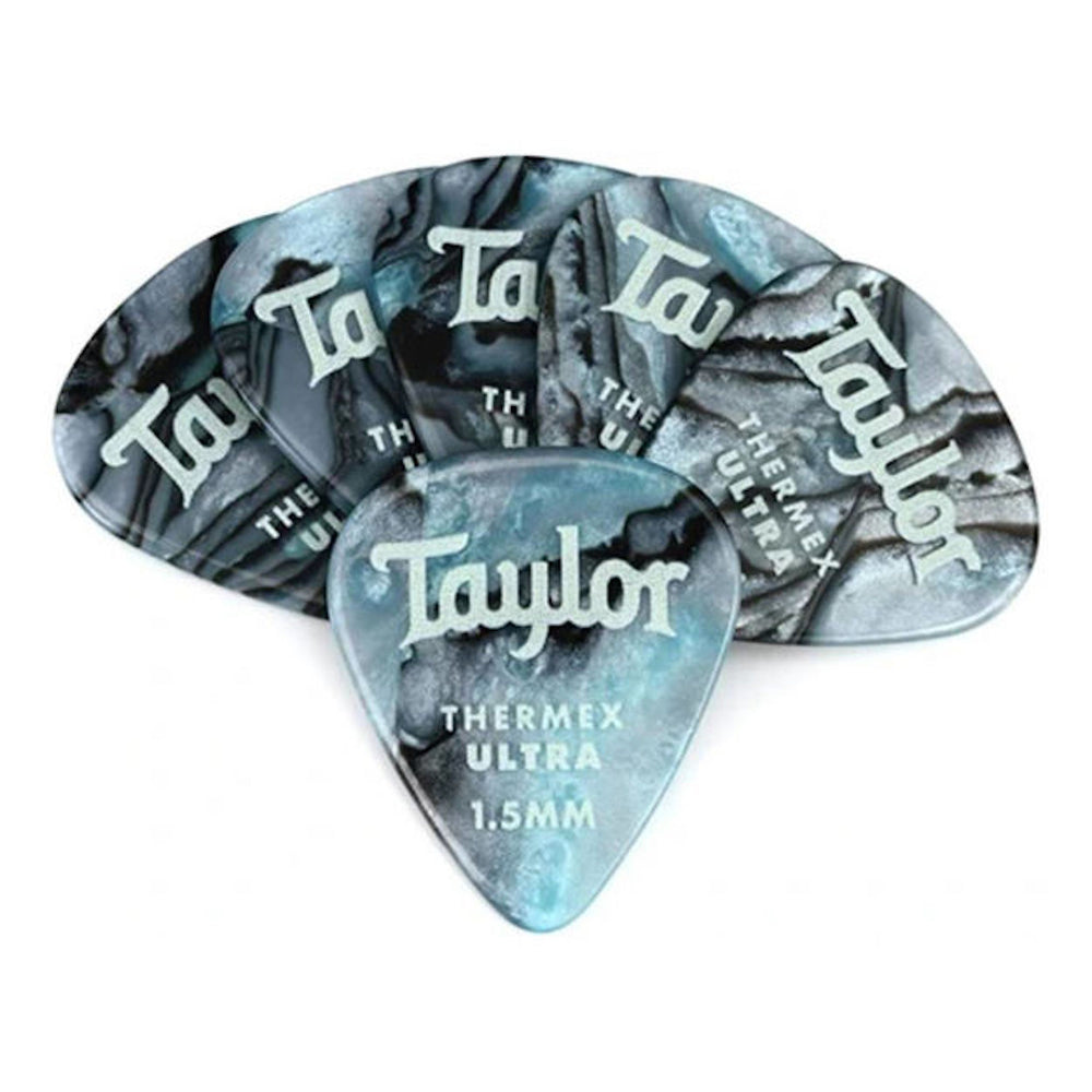 Taylor Premium 351 Thermex Ultra Picks | Select Type Abalone 1.5mm, 6xPack