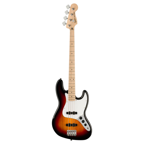 Squier Affinity Series™ Jazz Bass® Maple Fingerboard, White Pickguard, 3-Color Sunburst