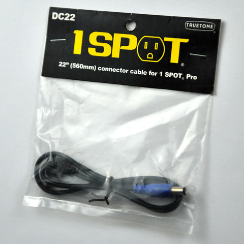 1 Spot DC26 - 26" DC Male R/A to Male Straight Cable