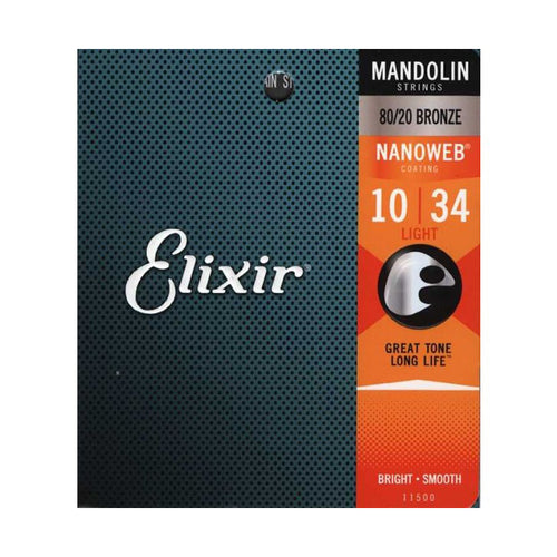 Elixir 11500 Mandolin Nanoweb 10-34