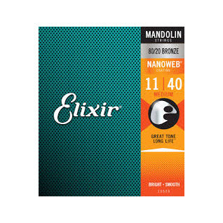 Elixir 11525 Mandolin Nanoweb 11-40