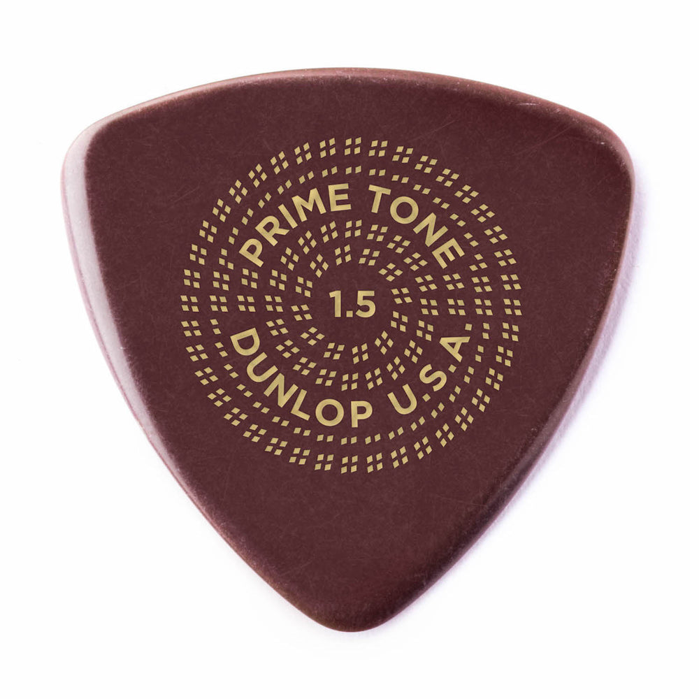 Dunlop 513 Primetone Triangle Smooth Grip Pick 3xPack | Select Gauge 1.5mm