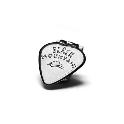 Black Mountain Spring Loaded Thumb Pick, Black, Jazz Tip 1.5mm