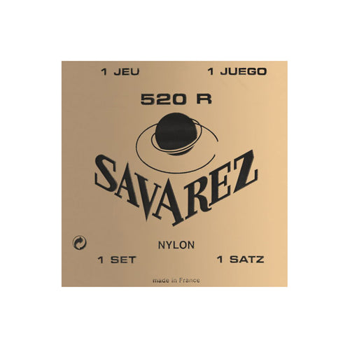 Savarez 520R Red High Tension Classical Guitar Strings