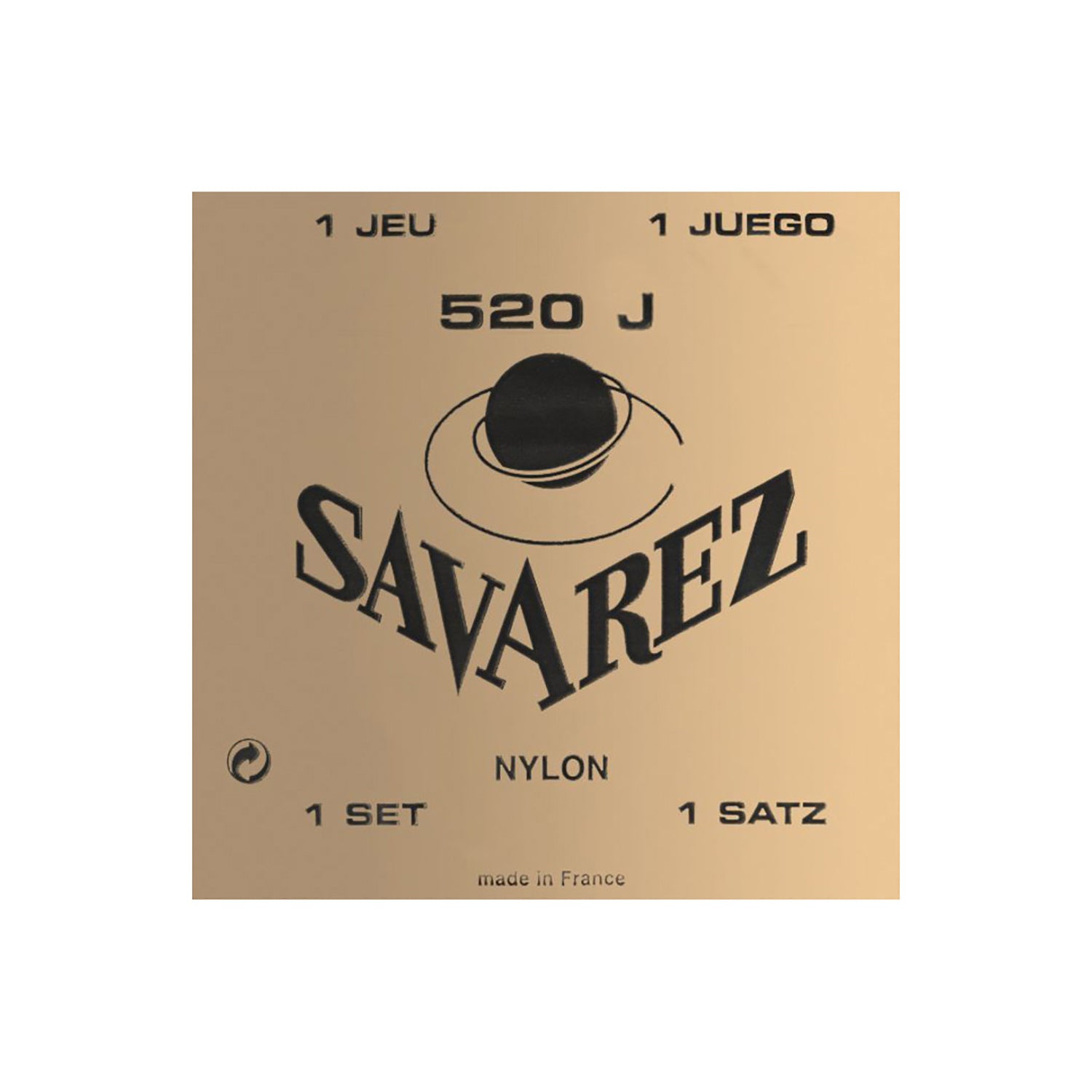 Savarez 520J Yellow Super High Tension Classical Guitar Strings