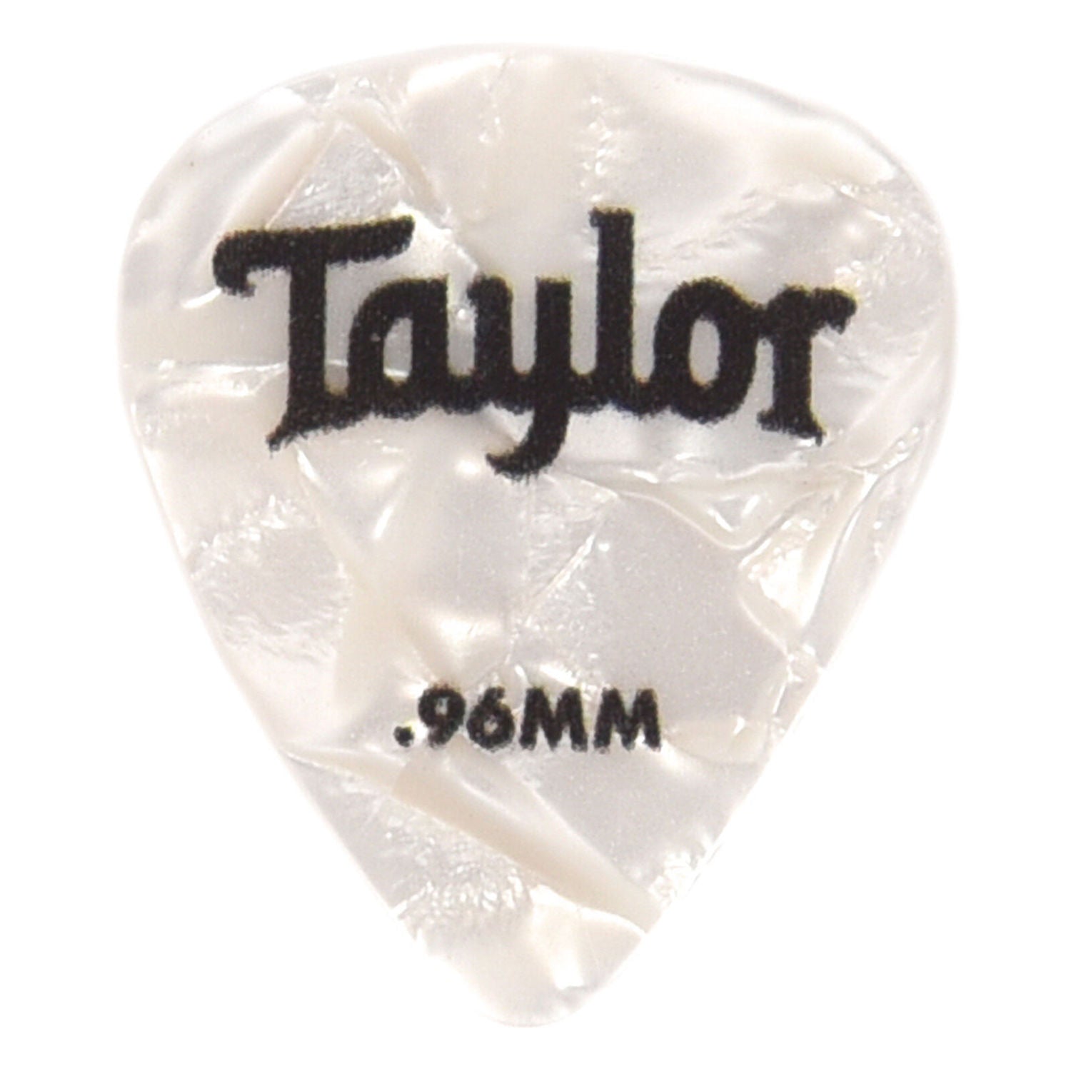 Taylor Celluloid 351 Guitar Picks | Select Type White Pearl 0.96mm 12-Pack