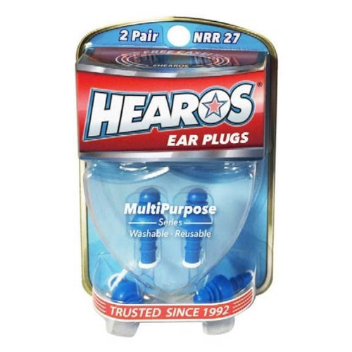 Hearos High Fidelity Series Ear Plugs Multi Purpose Series 2-Pair
