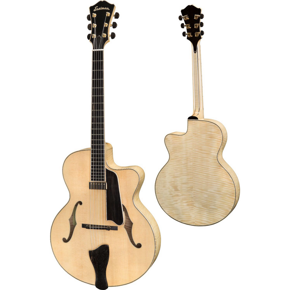 Eastman AR805CE-BD Electric Hollowbody Archtop-Blonde