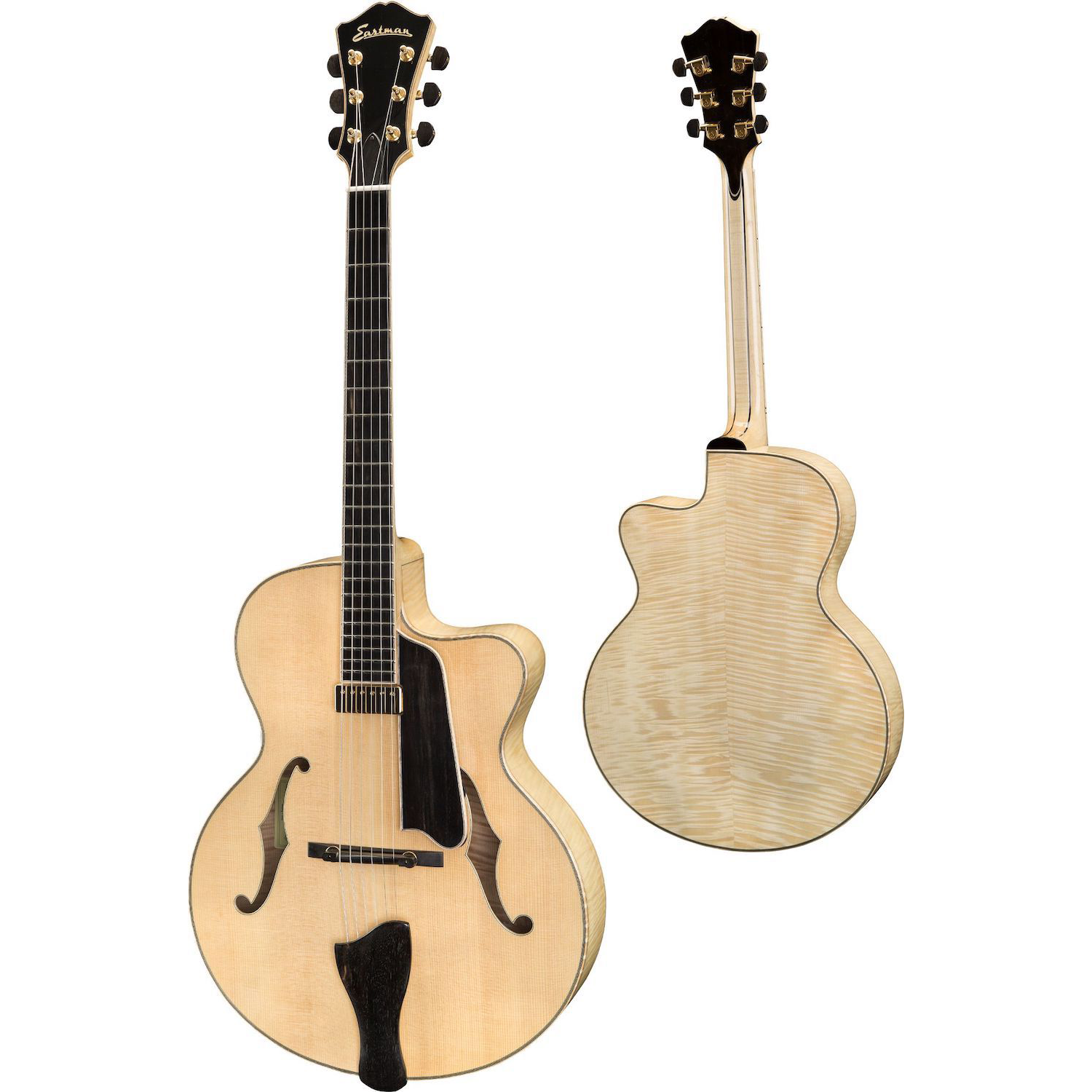 Eastman AR805CE-BD Electric Hollowbody Archtop-Blonde
