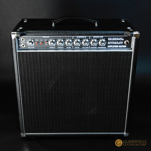 Amplified Nation Bombshell Overdrive Combo 50W G12 65 Black Tolex /Black Fender.