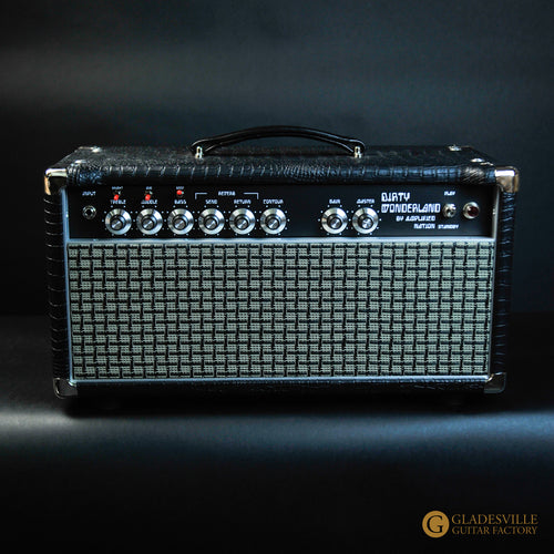 Amplified Nation Dirty Wonderland 22W Head Black Croc / Large Check Grill