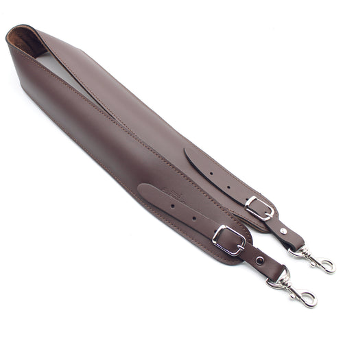 DSL Banjo Saddle Brown/Brown Clip Strap