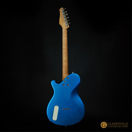 Seth Baccus Shoreline JM-H90 Aged Lake Placid Blue RW Neck, Parchment Plate