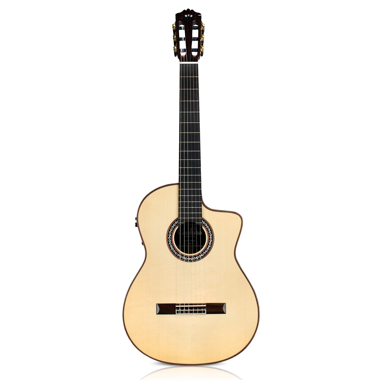 Cordoba GK Pro Negra All Solid Flamenco Guitar with Pickup w/Hard Case