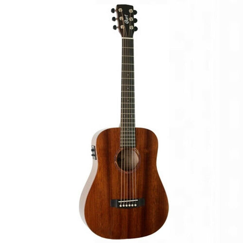 Cort Earth MINI F AWB NAT Acoustic Guitar All Blackwood