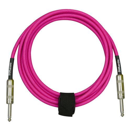 DiMarzio EP1718NP 18ft American Cable Overbraid Neon Pink